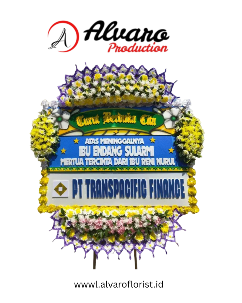 Bunga Papan Duka Cita Wulandari Kirim Ucapan Belasungkawa di Jakarta - Alvaro Florist Id