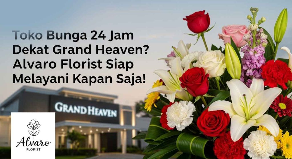 Toko Bunga 24 Jam Dekat Grand Heaven Alvaro Florist Siap Melayani Kapan Saja!