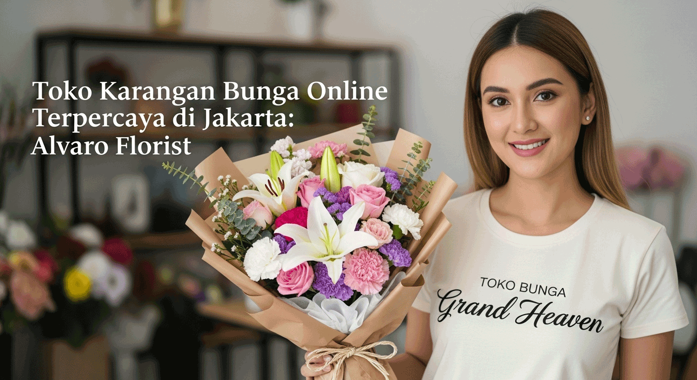 Toko Karangan Bunga Online Terpercaya di Jakarta Alvaro Florist