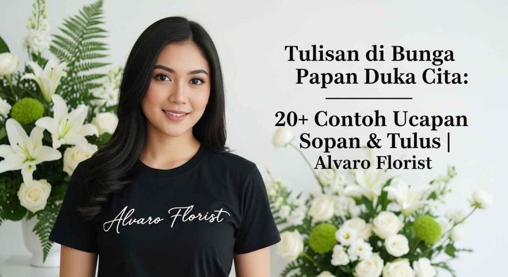 Tulisan di Bunga Papan Duka Cita 20+ Contoh Ucapan Sopan & Tulus Alvaro Florist